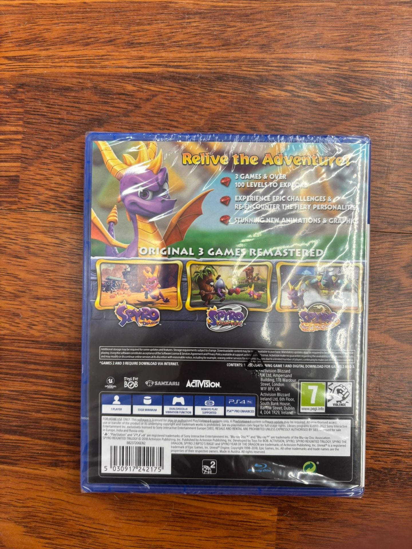 Spyro Reignited Trilogy PS4 UK Spyro Reignited Trilogy PS4 UK